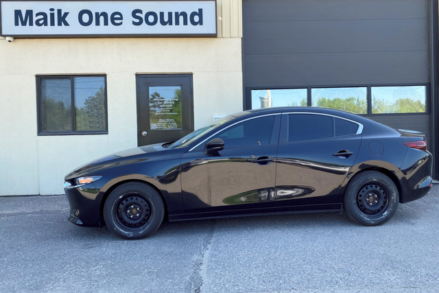 2023 Mazda6 with professional window tint in North Bay